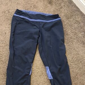 Womens Navy Blue Athletic Bottoms